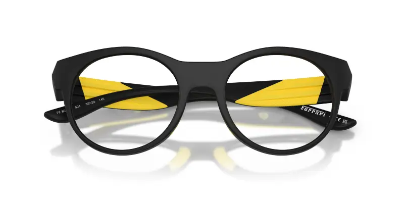 Unisex Ferrari Scuderia FZ8031U 504 Montature da vista Iniettato Nero Trasparente Geometrica Normale miniatura 2