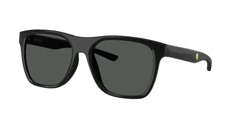 Ferrari Scuderia Unisex FZ6013D  501/87 Occhiali da sole Iniettato Nero Grigio Squadrata Normale