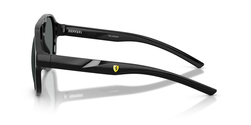 Ferrari Scuderia Unisex FZ6014U 501/81 Occhiali da sole Iniettato Nero Grigio Pilot Polarizzata miniatura 3