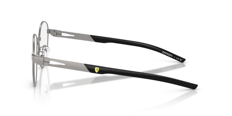 Ferrari Scuderia Unisex FZ7011D 115 Montature da vista Metallo Grigio Trasparente Rotonda Normale miniatura 3