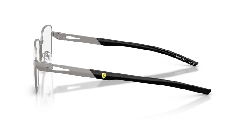 Ferrari Scuderia Unisex FZ7012D 115 Montature da vista Metallo Grigio Trasparente Pillow Normale miniatura 3