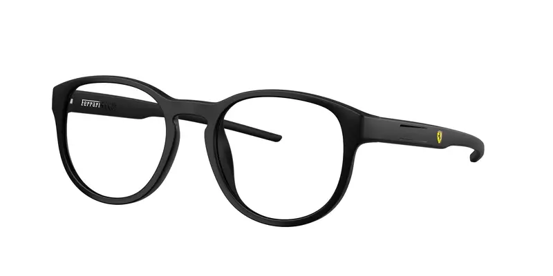 Ferrari Scuderia Unisex FZ8009U  504 Montature da vista Iniettato Nero Trasparente Pantos Normale