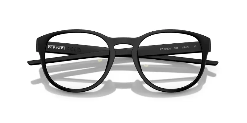 Unisex FZ8009U 504 Montature da vista Iniettato Nero Trasparente Pantos Normale miniatura 2