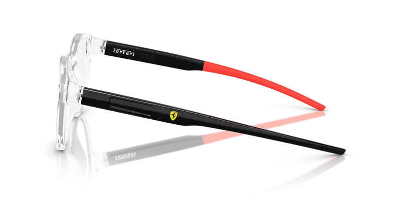 Ferrari Scuderia Unisex FZ8009U 513 Montature da vista Iniettato Trasparente Trasparente Pantos Normale miniatura 3