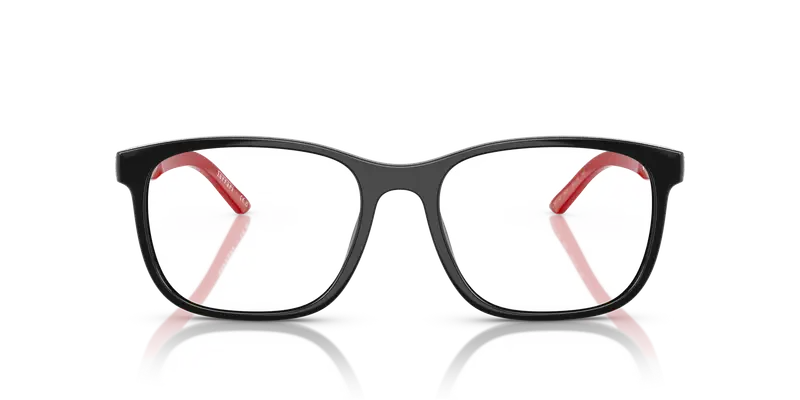 Ferrari Scuderia Unisex FZ8011U 501 Montature da vista Iniettato Nero Trasparente Pillow Normale miniatura 2