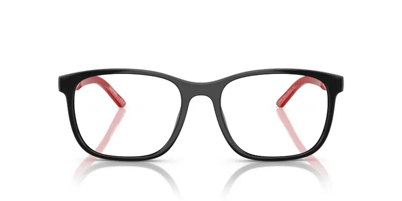 Unisex FZ8011U 501 Montature da vista Iniettato Nero Trasparente Pillow Normale miniatura 3