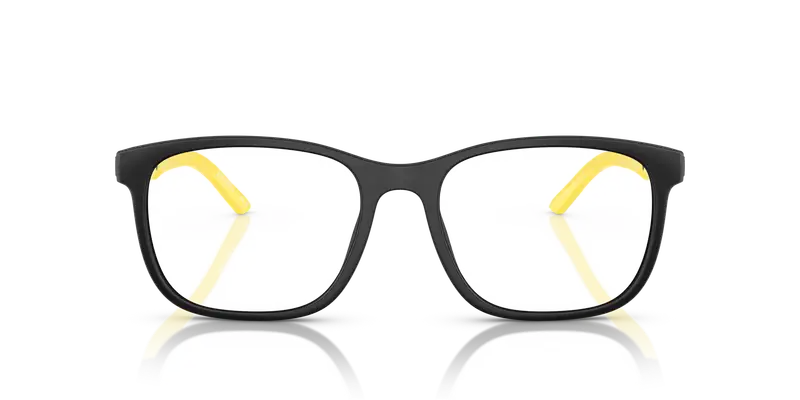 Ferrari Scuderia Unisex FZ8011U 504 Montature da vista Iniettato Nero Trasparente Pillow Normale miniatura 2