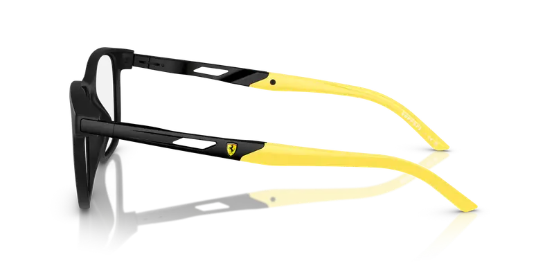 Ferrari Scuderia Unisex FZ8011U 504 Montature da vista Iniettato Nero Trasparente Pillow Normale miniatura 3