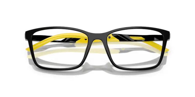 Unisex FZ8012U 501 Montature da vista Iniettato Nero Trasparente Pillow Normale miniatura 2