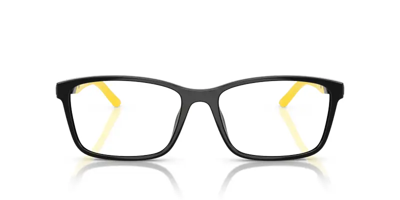 Unisex FZ8012U 501 Montature da vista Iniettato Nero Trasparente Pillow Normale miniatura 3