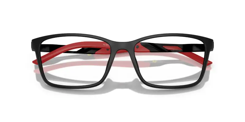 Unisex FZ8012U 504 Montature da vista Iniettato Nero Trasparente Pillow Normale miniatura 2