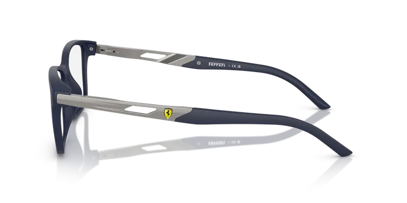 Ferrari Scuderia Unisex FZ8012U 509 Montature da vista Iniettato Blu Trasparente Pillow Normale miniatura 3
