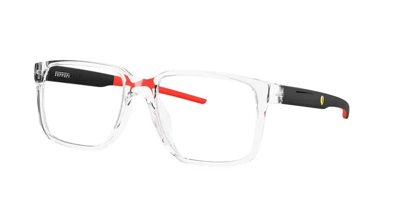Ferrari Scuderia Unisex FZ8013D  513 Montature da vista Iniettato Trasparente Trasparente Squadrata Normale