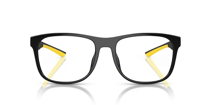 Ferrari Scuderia Unisex FZ8014D 501 Montature da vista Iniettato Nero Trasparente Squadrata Normale miniatura 2