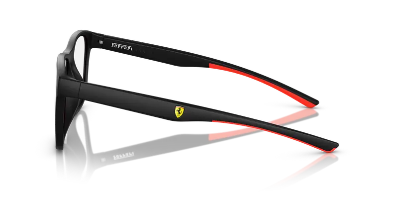 Ferrari Scuderia Unisex FZ8014D 504 Montature da vista Iniettato Nero Trasparente Squadrata Normale miniatura 3