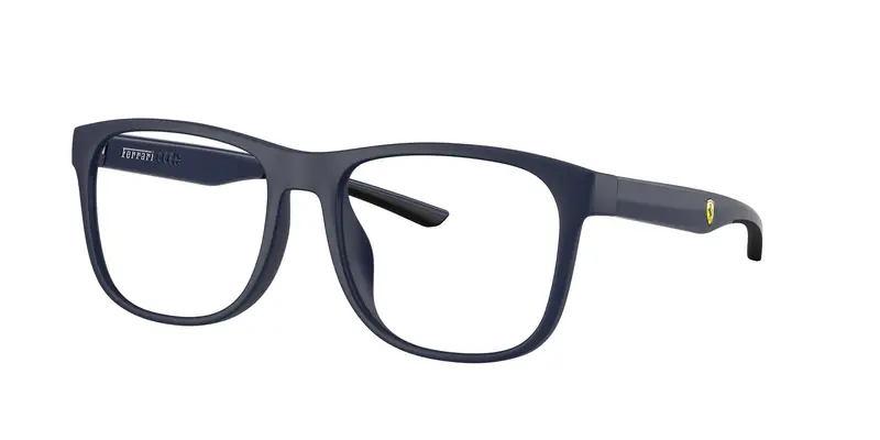 Ferrari Scuderia Unisex FZ8014D  509 Montature da vista Iniettato Blu Trasparente Squadrata Normale