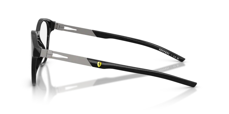 Ferrari Scuderia Unisex FZ8019U 501 Montature da vista Iniettato Nero Trasparente Pantos Normale miniatura 3