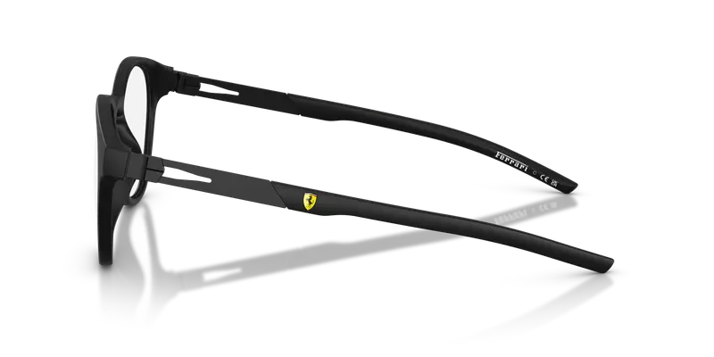 Ferrari Scuderia Unisex FZ8019U 504 Montature da vista Iniettato Nero Trasparente Pantos Normale miniatura 3