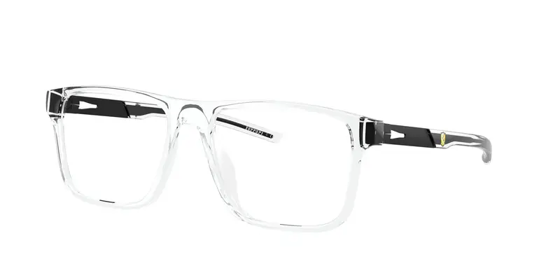 Ferrari Scuderia Unisex FZ8020U  529 Montature da vista Iniettato Trasparente Trasparente Pillow Normale