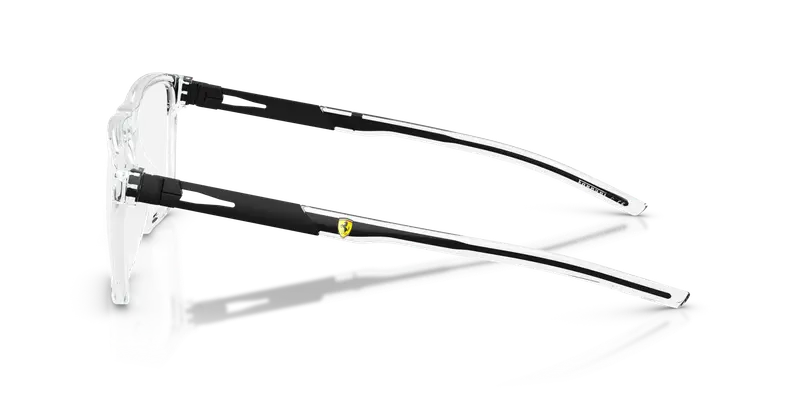 Ferrari Scuderia Unisex FZ8020U 529 Montature da vista Iniettato Trasparente Trasparente Pillow Normale miniatura 3