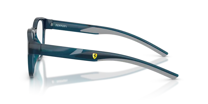 Ferrari Scuderia Unisex FZ8021U 527 Montature da vista Iniettato Blu Trasparente Pantos Normale miniatura 3