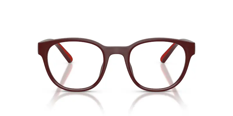 Uomo Ferrari Scuderia FZ8002U 530 Montature da vista Iniettato Rosso Trasparente Pantos Normale miniatura 3