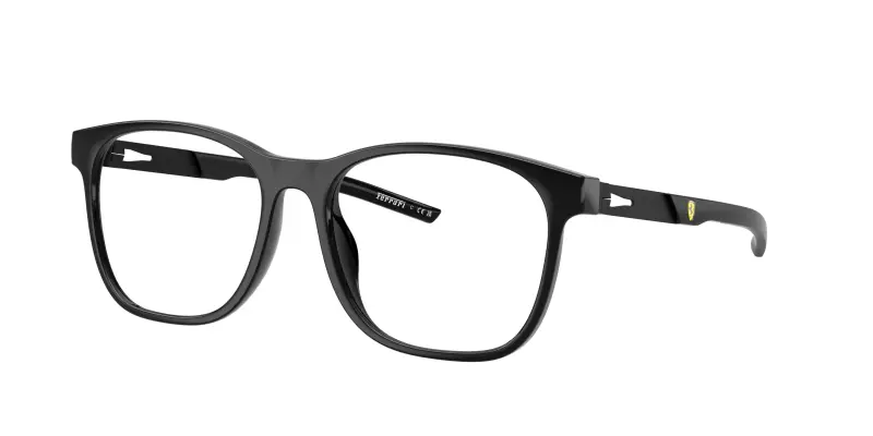 Uomo Ferrari Scuderia FZ8024U 504 Montature da vista Iniettato Nero Pillow Normale