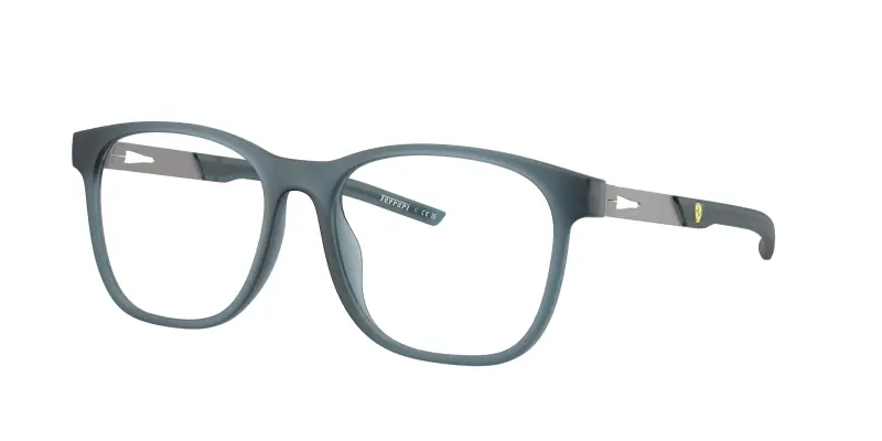 Uomo Ferrari Scuderia FZ8024U 532 Montature da vista Iniettato Blu Pillow Normale