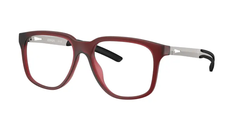 Uomo Ferrari Scuderia FZ8027U 508 Montature da vista Iniettato Viola Trasparente Pillow Normale