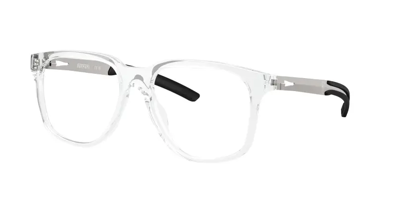 Uomo Ferrari Scuderia FZ8027U 513 Montature da vista Iniettato Bianco Trasparente Pillow Normale