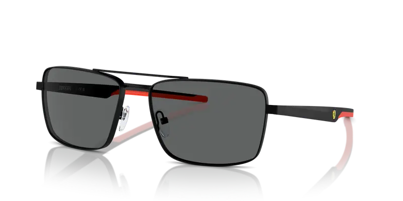Ferrari Scuderia Occhiali da sole Uomo Nero 836124 miniatura 3