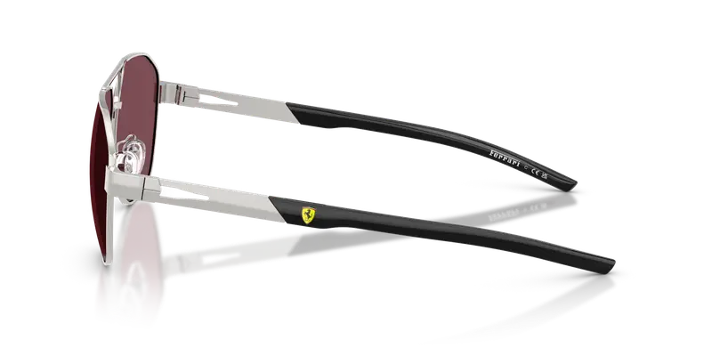 Ferrari Scuderia Occhiali da sole Uomo Argento 845718 miniatura 3