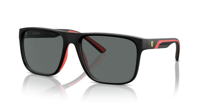 Ferrari Scuderia Occhiali da sole Uomo Nero 836131 miniatura 3