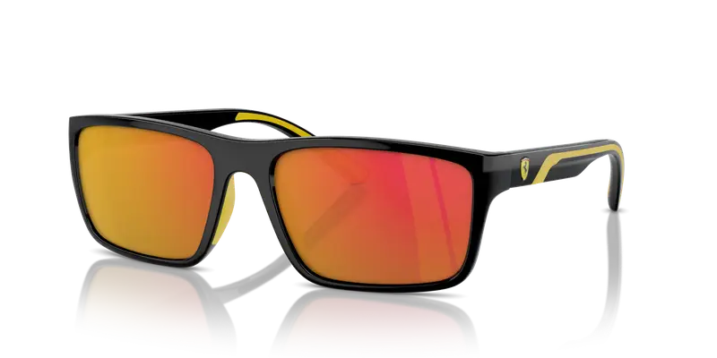 Ferrari Scuderia Occhiali da sole Uomo Rosso 836134 miniatura 3