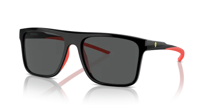 Ferrari Scuderia Occhiali da sole Uomo Nero 836140 miniatura 3