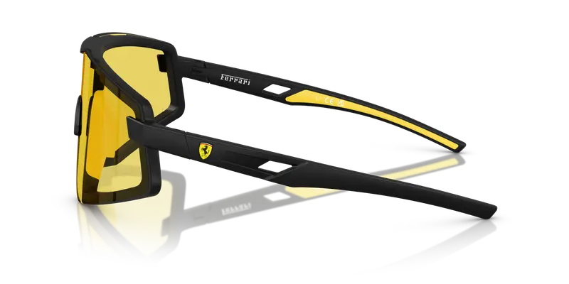 Ferrari Scuderia Occhiali da sole Uomo Nero 838084 miniatura 3