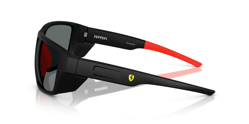 Ferrari Scuderia Occhiali da sole Uomo Nero 838065 miniatura 3