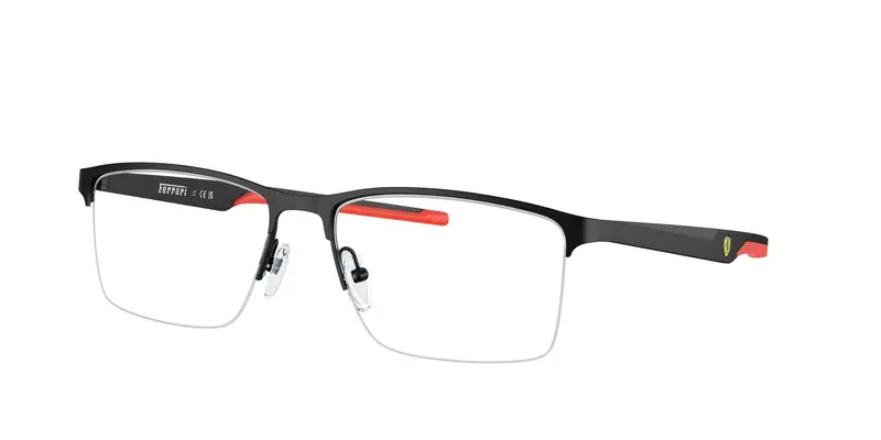 Uomo FZ7003 101 Montature da vista Metallo Nero Trasparente Squadrata Normale