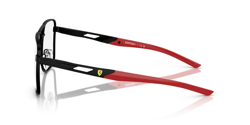 Ferrari Scuderia Uomo FZ7005 101 Montature da vista Metallo Nero Trasparente Squadrata Normale miniatura 3