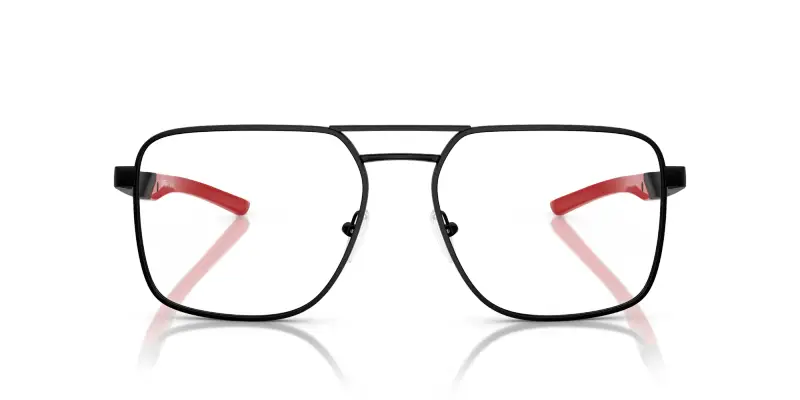 Uomo FZ7005 101 Montature da vista Metallo Nero Trasparente Squadrata Normale miniatura 3