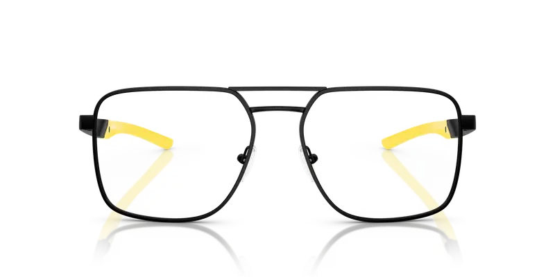 Ferrari Scuderia Uomo FZ7005 123 Montature da vista Metallo Nero Trasparente Squadrata Normale miniatura 2