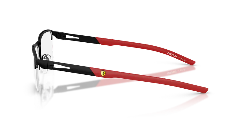 Ferrari Scuderia Uomo FZ7009 101 Montature da vista Metallo Nero Trasparente Squadrata Normale miniatura 3