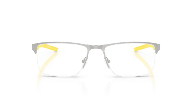 Ferrari Scuderia Uomo FZ7009 103 Montature da vista Metallo Argento Trasparente Squadrata Normale miniatura 2