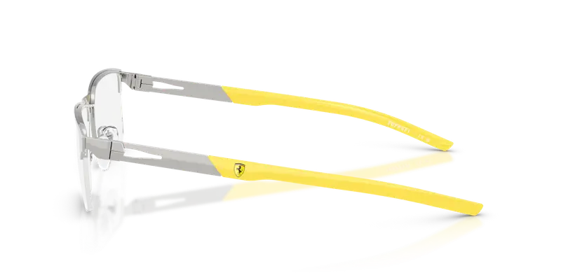 Ferrari Scuderia Uomo FZ7009 103 Montature da vista Metallo Argento Trasparente Squadrata Normale miniatura 3