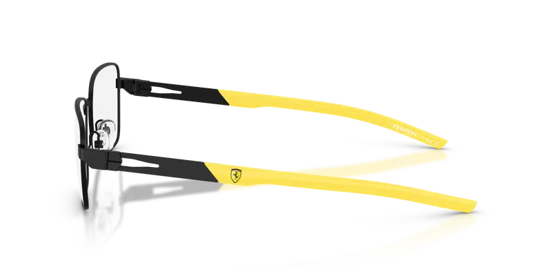 Ferrari Scuderia Uomo FZ7010 101 Montature da vista Metallo Nero Trasparente Squadrata Normale miniatura 3