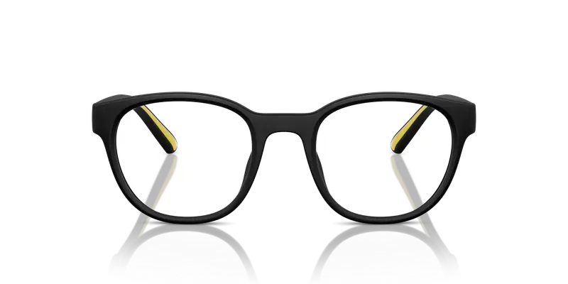 Ferrari Scuderia Uomo FZ8002U 504 Montature da vista Iniettato Nero Trasparente Pantos Normale miniatura 2