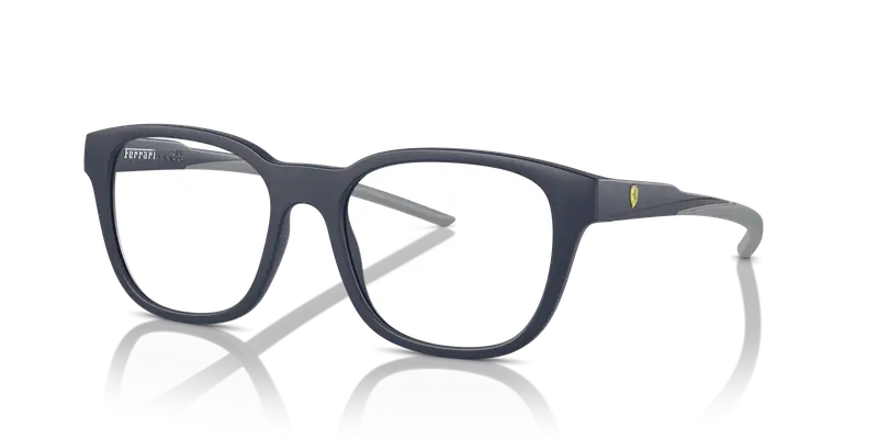 Ferrari Scuderia Uomo FZ8006 509 Montature da vista Iniettato Blu Trasparente Squadrata Normale miniatura 3