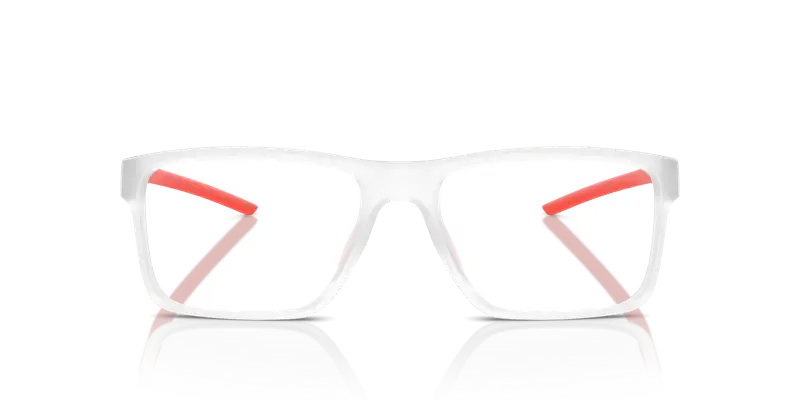 Ferrari Scuderia Uomo FZ8007U 505 Montature da vista Iniettato Grigio Trasparente Squadrata Normale miniatura 2