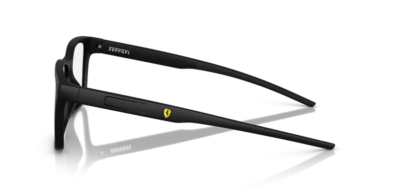Ferrari Scuderia Uomo FZ8010U 504 Montature da vista Iniettato Nero Trasparente Squadrata Normale miniatura 3
