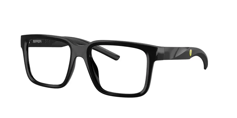 Ferrari Scuderia Uomo FZ8016U  501 Montature da vista Iniettato Nero Trasparente Squadrata Normale